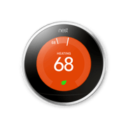 Nest Learning Thermostat heating68_Fnt_Polished Steel_1000px